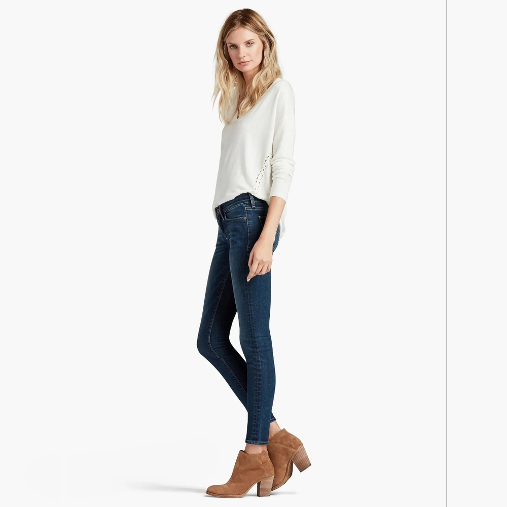 Lucky Brand Dark Indigo Charlie Skinny Women's Jeans 28